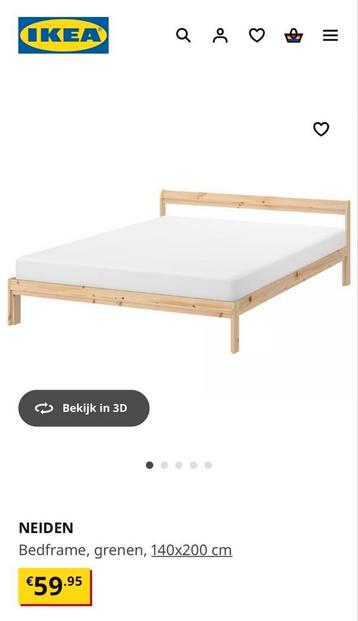 IKEA Bedframe 140x200cm