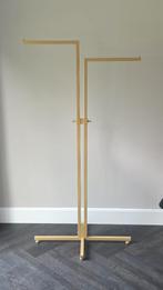 ZGAN! Kledingrek goud verstelbaar 107-173cm hoog met 2 armen, Kleding | Dames, Kledingrekken, Ophalen, Zo goed als nieuw