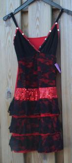 Gaaf zwart(rood) punk jurkje mt S merk Dream Paris, ., Nieuw, Ophalen of Verzenden, .