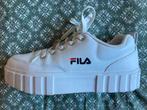 FILA - leren sneakers wit, maat 39, zgan, Kleding | Dames, Schoenen, Wit, Ophalen of Verzenden, Fila, Sneakers of Gympen