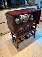 Mooie Wijnkastje / Serveerwagen, Huis en Inrichting, Ophalen of Verzenden, Zo goed als nieuw