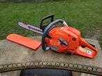 HUSQVARNA motorzaag (type 555, 59,8 cc (4,2 pk), 40 cm.), Kettingzaag, Ophalen of Verzenden, 30 tot 70 mm, 1200 watt of meer