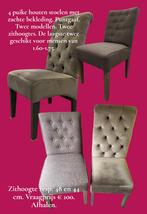 Stoelen, Ophalen, Zo goed als nieuw, Vier, Stof