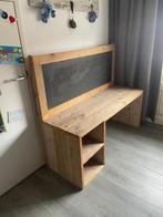 Steigerhout Bureau met Krijtbord, Huis en Inrichting, Ophalen, Zo goed als nieuw, Bureau