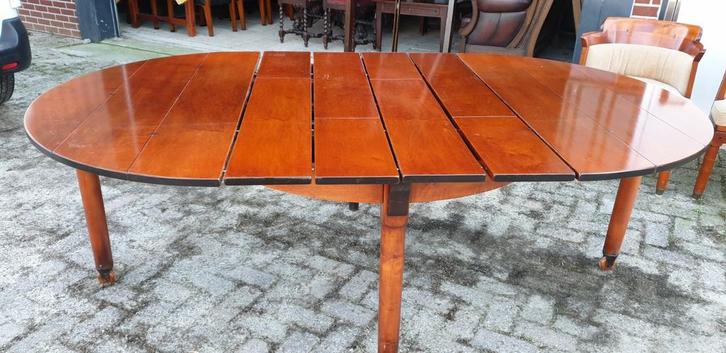 Schuitema Jugendstil shaker eetkamer tafel met tussenbladen, Antiek en Kunst, Antiek | Meubels | Tafels, Ophalen