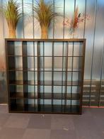 Ikea Kallax kast - Zwartbruin 2 stuks, Met plank(en), Gebruikt, 150 tot 200 cm, Ophalen of Verzenden