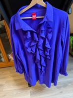 Only-M paarse Travelstof roezelblouses maat 48, Ophalen of Verzenden, Zo goed als nieuw, Paars