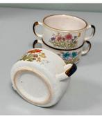Wildflower servies 3 soepkom soep kom kommen bloemen vintage, Ophalen of Verzenden