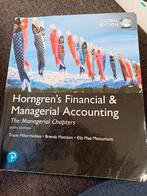 Hongrens Financial& managerial accounting, Boeken, Studieboeken en Cursussen, Tracie miller-nobles, Zo goed als nieuw, Beta, HBO