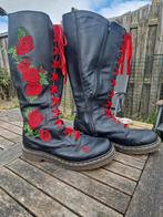Dr. Martens Vond 20 gaats, maat 40, Ophalen, Zo goed als nieuw, Zwart