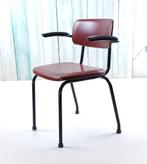Vintage Ahrend stoel, Huis en Inrichting, Ophalen, Drie, Gispen, Rood