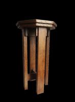 Schitterend vintage modernist Haagse school tafel piedestal, Ophalen, Gebruikt