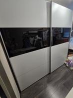 Kledingkast merk Pronto met schuifdeuren 225cm/ 220cm /65cm, Huis en Inrichting, Gebruikt, 200 cm of meer, Ophalen of Verzenden