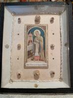 Religieuze afbeelding Sint Alphonsus de Liguori relikwie, Antiek en Kunst, Antiek | Religie, Ophalen of Verzenden