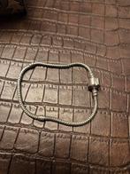 bedelarmband, Ophalen of Verzenden, Zo goed als nieuw, Zilver, Staal