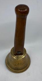 antieke bel nr 20 met handvat, 29 cm hoog, Antiek en Kunst, Antiek | Koper en Brons, Ophalen of Verzenden, Brons