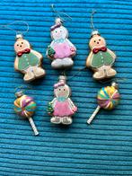 PEPERKOEK kerstboom hangers van glas 🍭, Diversen, Ophalen of Verzenden, Nieuw