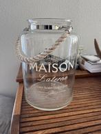 TE KOOP GLAZEN WINDLICHT RIVIERA MAISON, Ophalen, Overige kleuren, Minder dan 50 cm, Glas