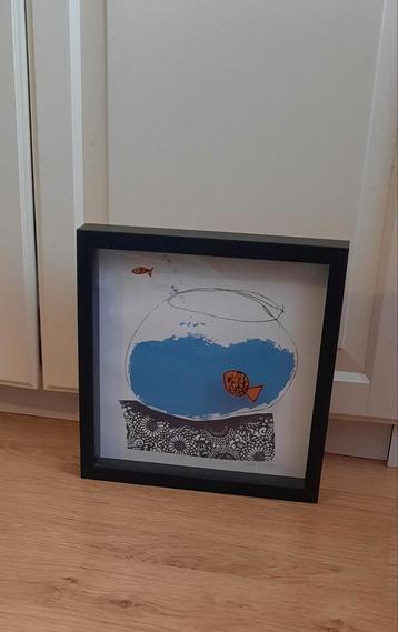 Ikea Jane Ormes Prent - Visjes 3D Effect beschikbaar voor biedingen