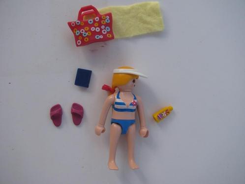 Playmobil 4695 Toerist op strand, Kinderen en Baby's, Speelgoed | Playmobil, Gebruikt, Complete set, Ophalen of Verzenden