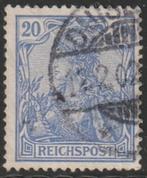 Rijk 1900 57 Germania 20p, Gest, Postzegels en Munten, Postzegels | Europa | Duitsland, Ophalen of Verzenden, Duitse Keizerrijk