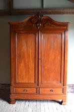Prachtige grote antieke mahonie houten Louis Philippe kast., Antiek en Kunst, Antiek | Meubels | Kasten, Verzenden