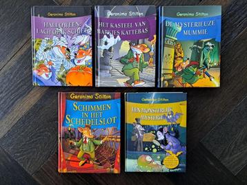 6x "griezelige" Geronimo Stilton (Halloween-style) beschikbaar voor biedingen