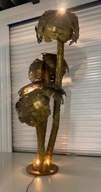 Vintage messing Maison Jansen vloerlamp, Ophalen of Verzenden, Zo goed als nieuw, Maison Jansen, Nvt