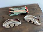 10xRVS gratenbakjes van Daalderop Lengte 16cm diepte7cm. RVS, Ophalen of Verzenden, Zo goed als nieuw, Rvs of Chroom