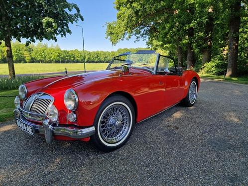 MG A met nieuwe motor en 5-bak. In ZGST  MGA, MGB,  MG B, Auto's, MG, Particulier, A, Benzine, Cabriolet, Handgeschakeld, Origineel Nederlands