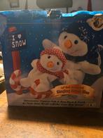 Sneeuwpop op slee, Ophalen