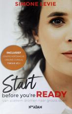 Start before you're ready - Simone Levie, Ophalen of Verzenden, Gelezen, Nieuw amsterdam