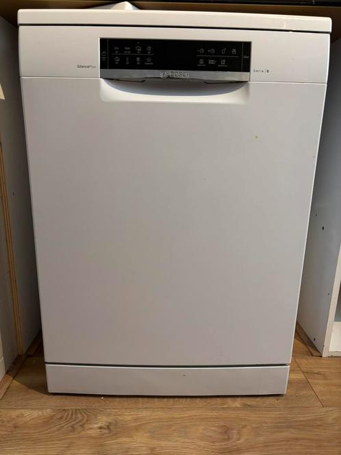 Bosch serie 6-Vrijstaande vaatwasser-Wit, Witgoed en Apparatuur, Vaatwasmachines, Zo goed als nieuw, Vrijstaand, 85 tot 90 cm