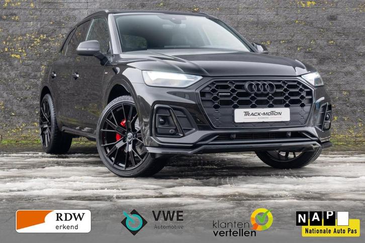 Audi Q5 50 TFSI e S edition Competition Black & Black, Auto's, Audi, Bedrijf, Te koop, Q5, 4x4, ABS, Achteruitrijcamera, Adaptive Cruise Control