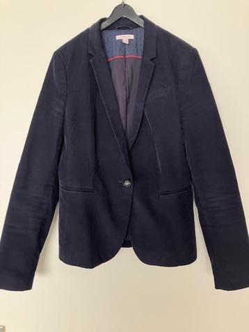 Esprit colbert, fijn ribfluweel, donkerblauw, 1 knoops, 38! beschikbaar voor biedingen