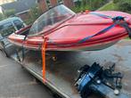2x speedboot 6pk opknapper, Watersport en Boten, Ophalen, Binnenboordmotor, Zo goed als nieuw, 3 tot 6 meter