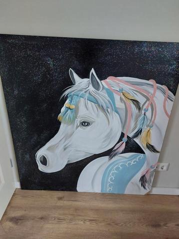 Groot Schilderij Joan Arts - Handgeschilderd beschikbaar voor biedingen