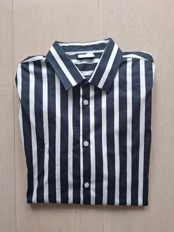 Daily Aestheticz (the Sting) Overhemd blauwwite strepen  beschikbaar voor biedingen
