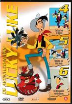 Lucky Luke # 4-5-6  dvd  90 minuten., Verzamelen, Ophalen of Verzenden, Overige figuren, Zo goed als nieuw, Overige typen