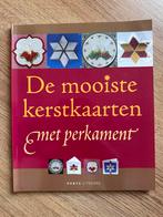 De mooiste kerstkaarten met perkament, Hobby en Vrije tijd, Kaarten | Zelf maken, Ophalen of Verzenden, Nieuw, Overige typen