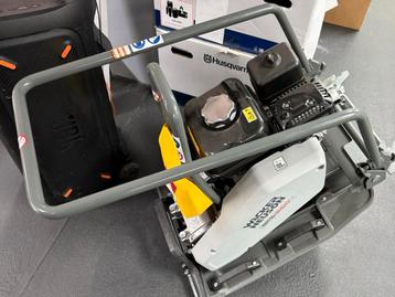 Wacker trilplaat nieuw dps 1550 a incl wielstel compleet  beschikbaar voor biedingen