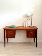 Vintage midcentury Deens bureau teak jaren ‘60, Huis en Inrichting, Bureaus, Ophalen of Verzenden