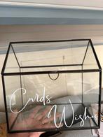 Glazen enveloppen doos / kweekas - 1x gebruikt, Ophalen, Zo goed als nieuw, Kweekkast