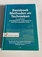 Esther Bakker - Basisboek methoden en technieken, Boeken, Ophalen of Verzenden, Zo goed als nieuw, Esther Bakker; Ben Baarda; Tom Fischer; Mark Julsing