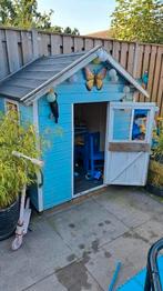 Houten speelhuis., Kinderen en Baby's, Speelgoed | Buiten | Speelhuisjes, Ophalen, Gebruikt, Hout