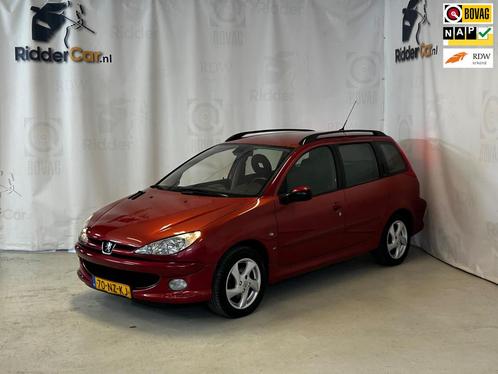 Peugeot 206 SW 1.6-16V XS Pack|AUTOMAAT|NAP|AIRCO|ELEK RAMEN, Auto's, Peugeot, Bedrijf, Te koop, ABS, Airbags, Airconditioning