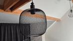 Industriële hanglamp zwart metaal, Huis en Inrichting, Lampen | Hanglampen, Ophalen of Verzenden, Zo goed als nieuw, Metaal, Minder dan 50 cm