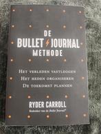 Ryder Carroll - De Bullet Journal Methode, Ophalen of Verzenden, Zo goed als nieuw, Ryder Carroll