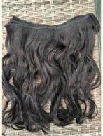 Hairextensions wave echt haar, Ophalen of Verzenden, Zo goed als nieuw, Pruik of Haarverlenging