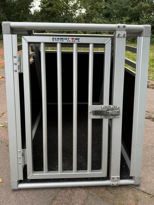 Aluminium autobench, reisbench, transportkooi, Dieren en Toebehoren, Transportboxen, Zo goed als nieuw, Ophalen